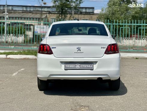 Peugeot 301 2017 белый - фото 4