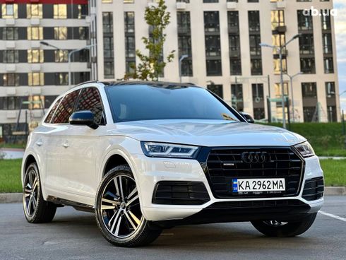 Audi Q5 2019 белый - фото 7