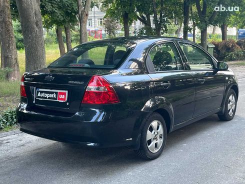 Chevrolet Aveo 2011 черный - фото 9