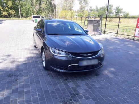 Chrysler 200 2014 серый - фото 2