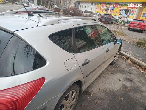 Peugeot 407 2007 серебристый - фото 3