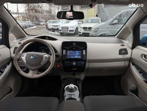 Nissan Leaf 2014 синий - фото 26