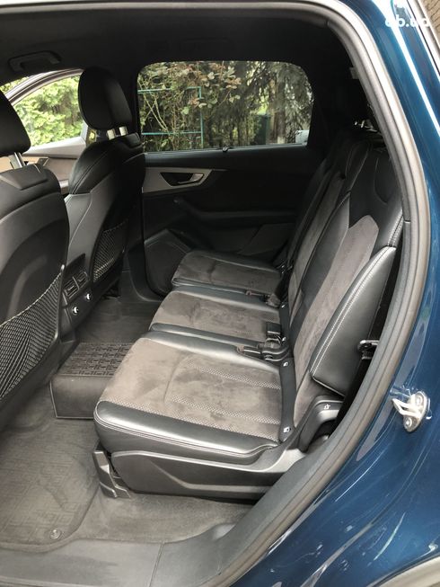 Audi Q7 2018 синий - фото 11