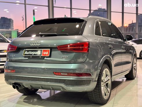 Audi Q3 2015 серый - фото 4