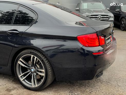 BMW 5 серия 2012 синий - фото 9