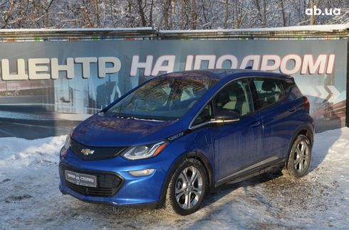 Chevrolet Bolt 2021 синий - фото 3