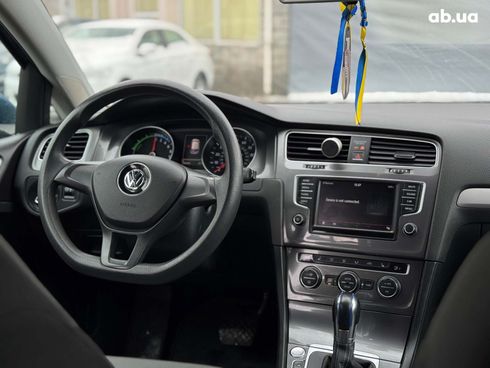 Volkswagen e-Golf 2015 синий - фото 38