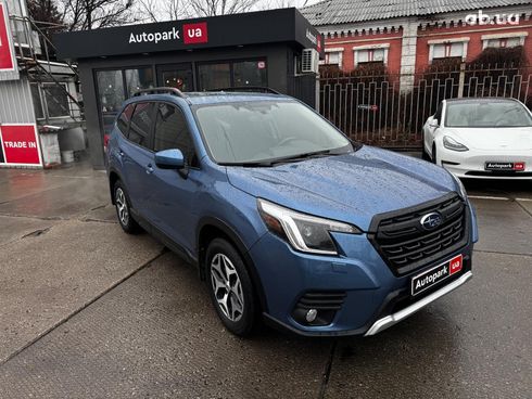 Subaru Forester 2022 синий - фото 3