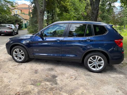 BMW X3 2016 синий - фото 23