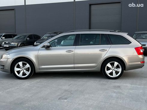 Skoda octavia a7 2014 серый - фото 4