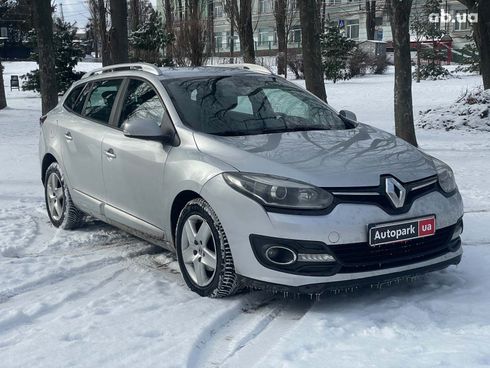 Renault Megane 2014 серый - фото 3