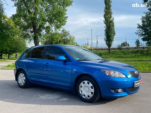 Mazda 3 2005 синий - фото 11