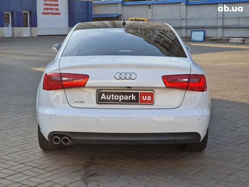 Audi A6 2014 белый - фото 14