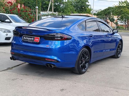 Ford Fusion 2017 синий - фото 15