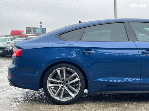 Audi A5 2018 синий - фото 8