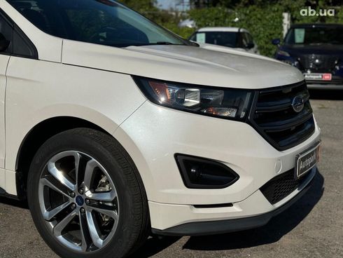 Ford Edge 2018 белый - фото 16