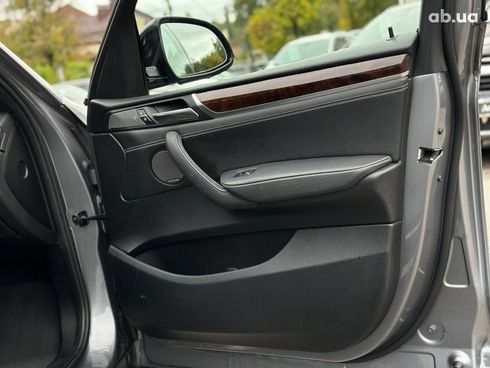 BMW X3 2015 серый - фото 45