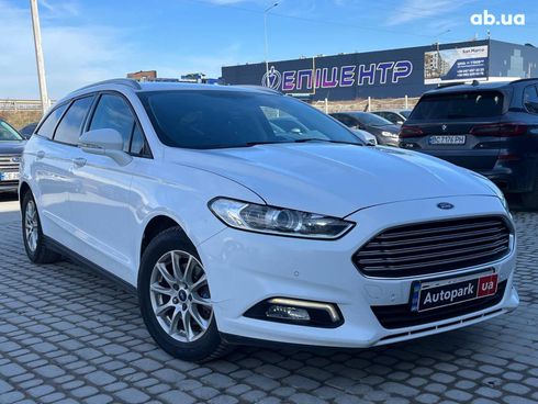 Ford Mondeo 2017 белый - фото 4