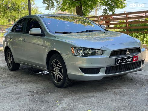 Mitsubishi lancer x 2008 серый - фото 5