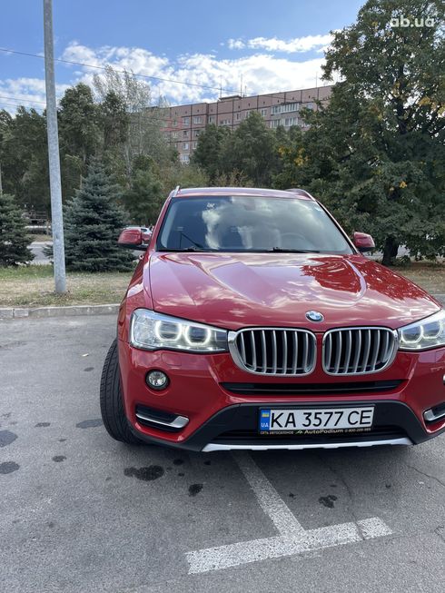 BMW X3 2016 красный - фото 15