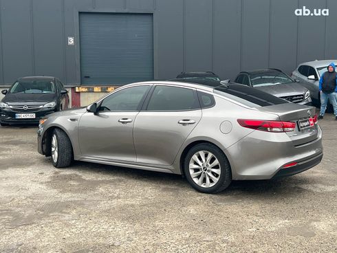 Kia Optima 2016 серый - фото 5