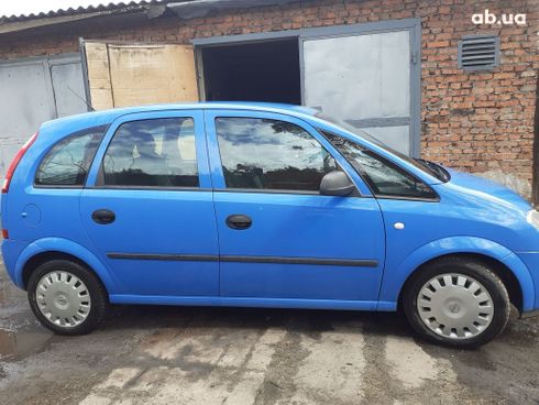 Opel Meriva 2004 голубой - фото 6