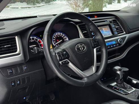 Toyota Highlander 2016 серый - фото 14