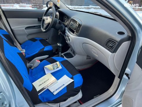 Hyundai Accent 2009 синий - фото 39