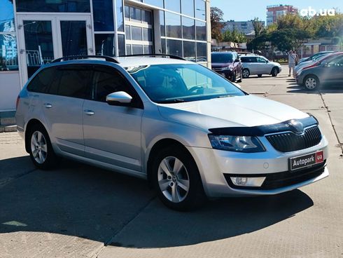 Skoda octavia a7 2014 серый - фото 10