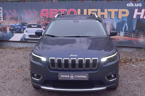 Jeep Cherokee 2019 синий - фото 2