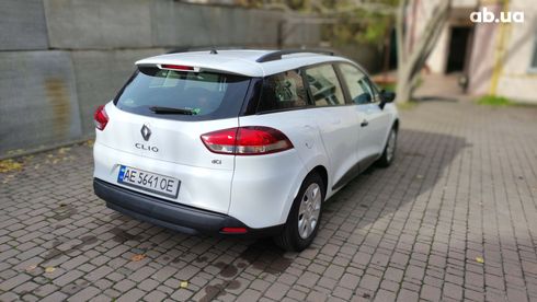 Renault Clio 2015 белый - фото 9