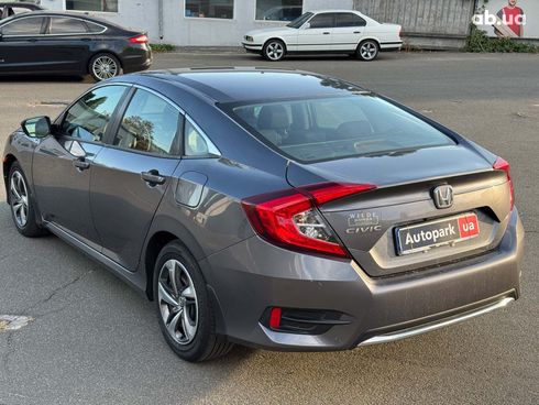 Honda Civic 2019 серый - фото 13