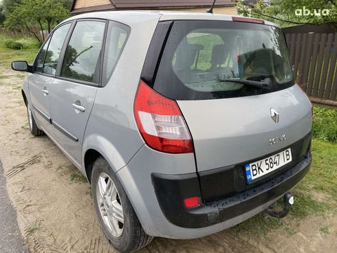 Renault Scenic 2004 серебристый - фото 2
