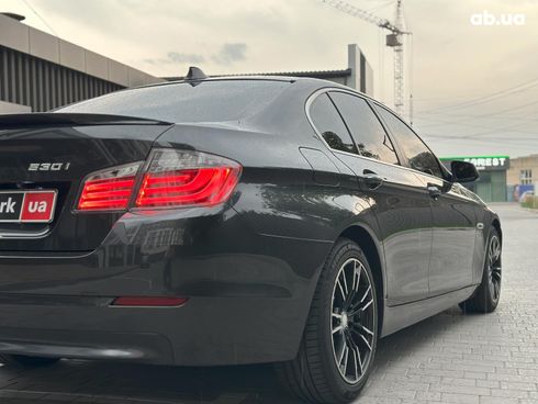 BMW 5 серия 2010 черный - фото 14