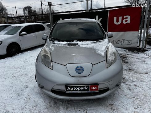 Nissan Leaf 2015 серый - фото 2