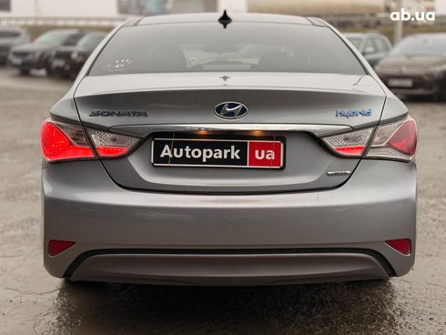 Hyundai Sonata 2014 серый - фото 7