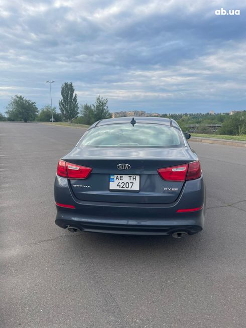 Kia Optima 2014 синий - фото 4