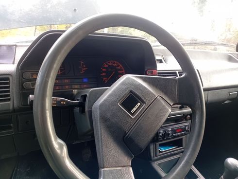 Mazda 626 1986 синий - фото 10