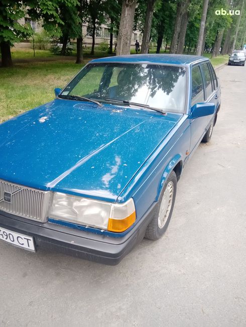 Volvo 940 1993 синий - фото 2