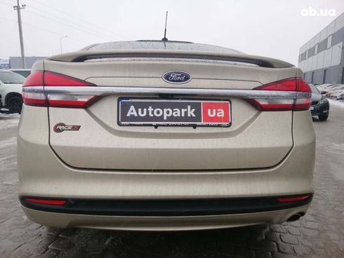 Ford Fusion 2016 бежевый - фото 8