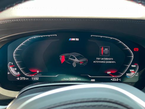 BMW M5 2022 красный - фото 30