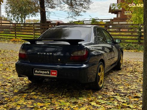 Subaru Impreza 2002 синий - фото 7