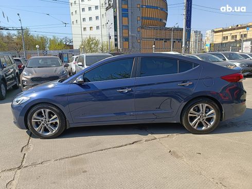 Hyundai Elantra 2017 синий - фото 3