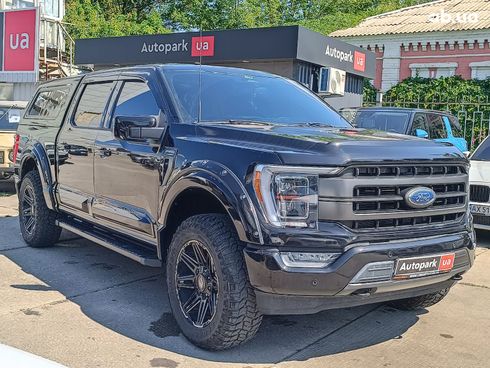 Ford f-150 2022 черный - фото 10