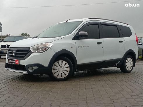 Dacia Lodgy 2015 белый - фото 48