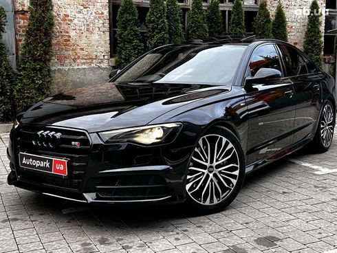 Audi A6 2018 черный - фото 1