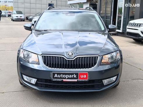 Skoda Octavia 2015 серый - фото 2