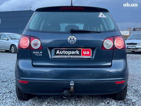 Volkswagen Golf Plus 2007 синий - фото 8