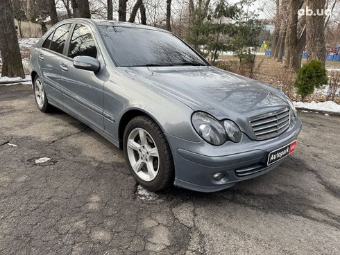 Mercedes-Benz C-Класс 2005 серый - фото 3