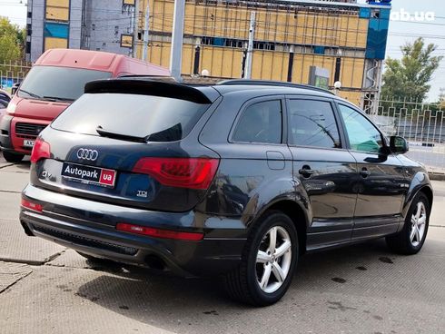 Audi Q7 2014 серый - фото 9